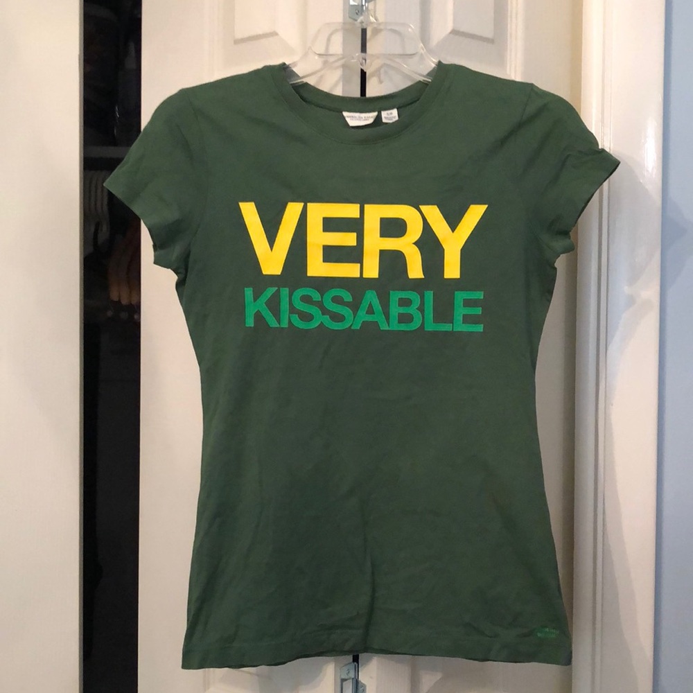American Eagle | Green graphic tee